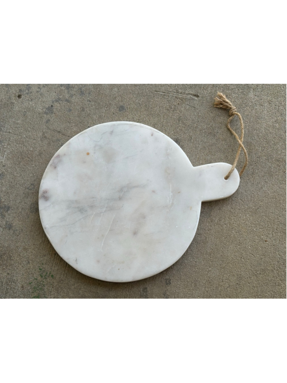 Unbranded Marble Serving Board One Size White Beige